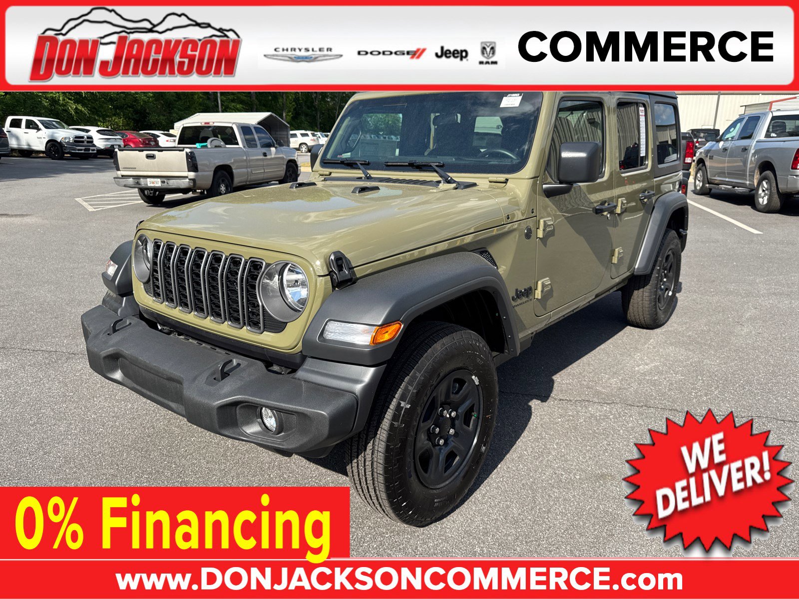 2026 Jeep Wrangler 4-Door Sport