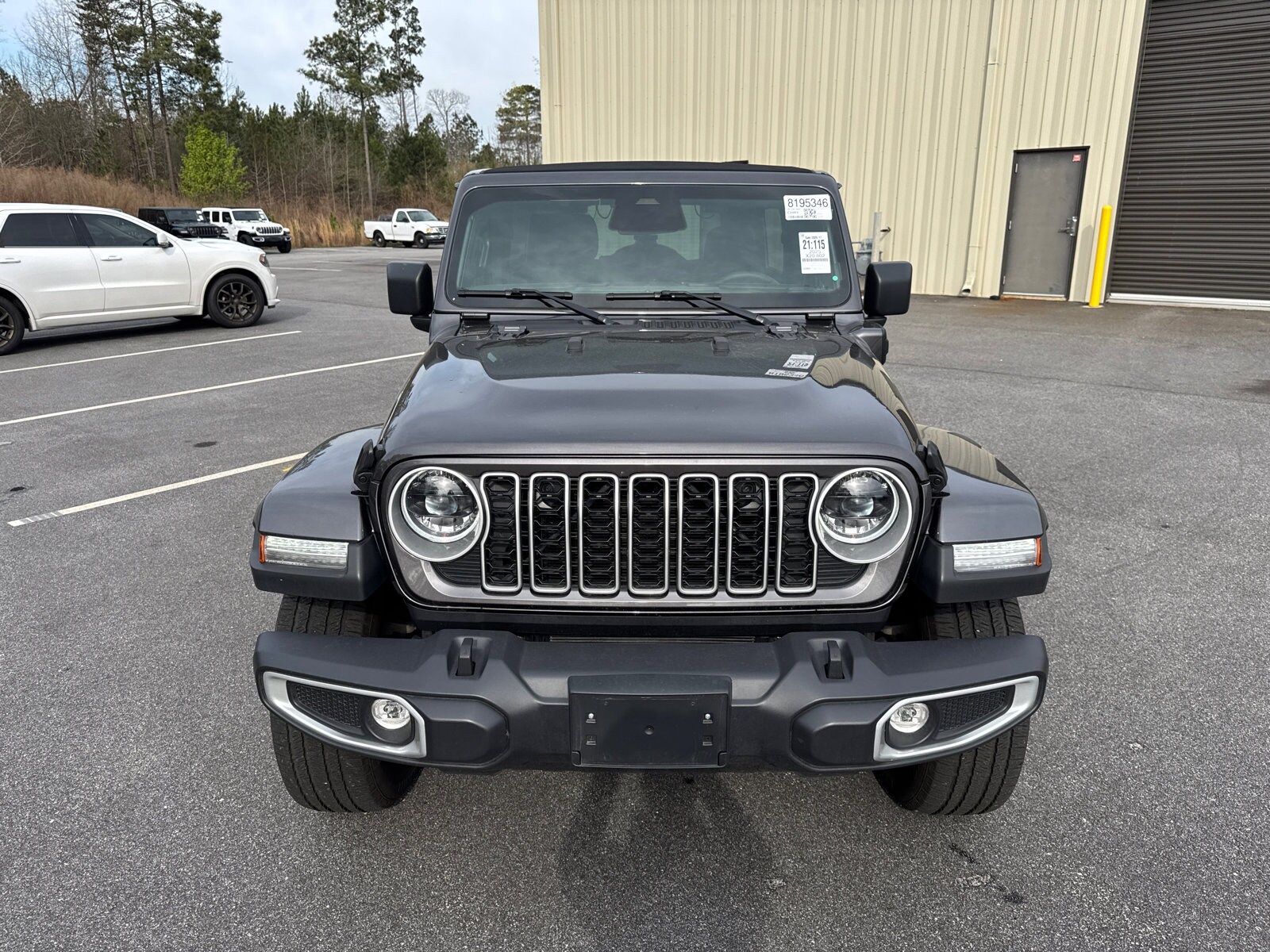 Used 2025 Jeep Wrangler 4xe Sahara 4XE with VIN 1C4RJXP69SW579061 for sale in Commerce, GA