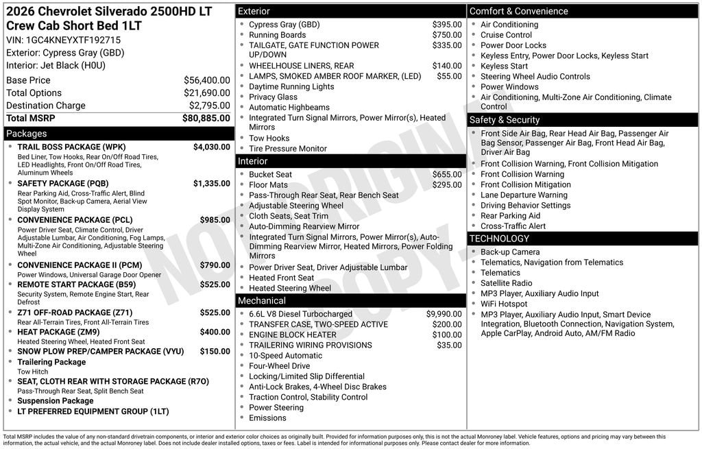 2026 Chevrolet Silverado 2500 HD LT - Photo 34