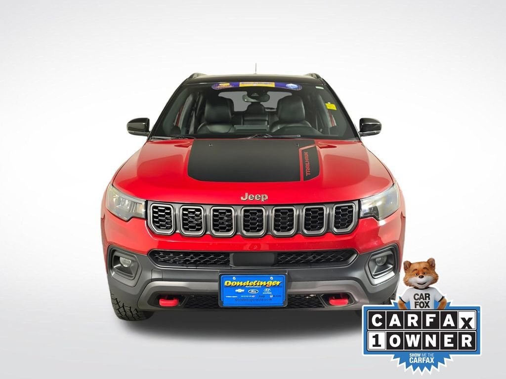 Used 2025 Jeep Compass Trailhawk with VIN 3C4NJDDN2ST557711 for sale in Brainerd, Minnesota