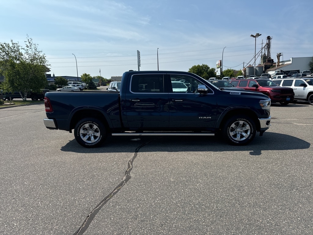 Used 2021 RAM Ram 1500 Pickup Laramie with VIN 1C6SRFJT2MN784448 for sale in Grand Rapids, MN