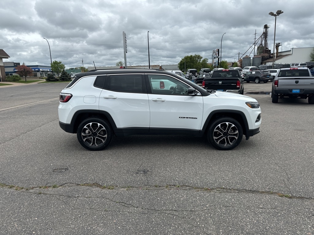 Used 2022 Jeep Compass Limited with VIN 3C4NJDCB2NT144683 for sale in Grand Rapids, Minnesota