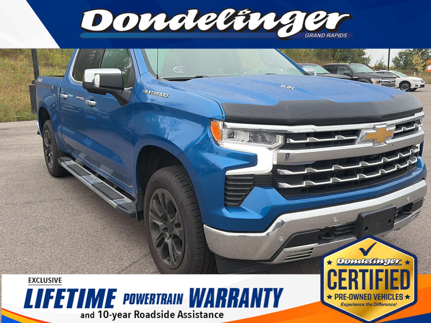 Used 2023 Chevrolet Silverado 1500 LTZ with VIN 1GCUDGEL7PZ131093 for sale in Cohasset, Minnesota