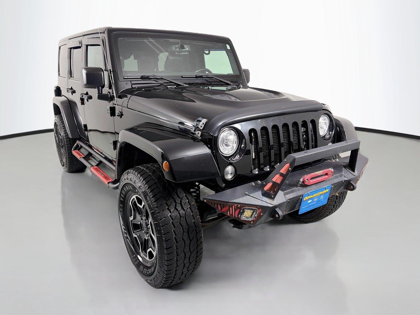 Used 2017 Jeep Wrangler Unlimited Rubicon Hard Rock with VIN 1C4BJWFG1HL514883 for sale in Cohasset, Minnesota
