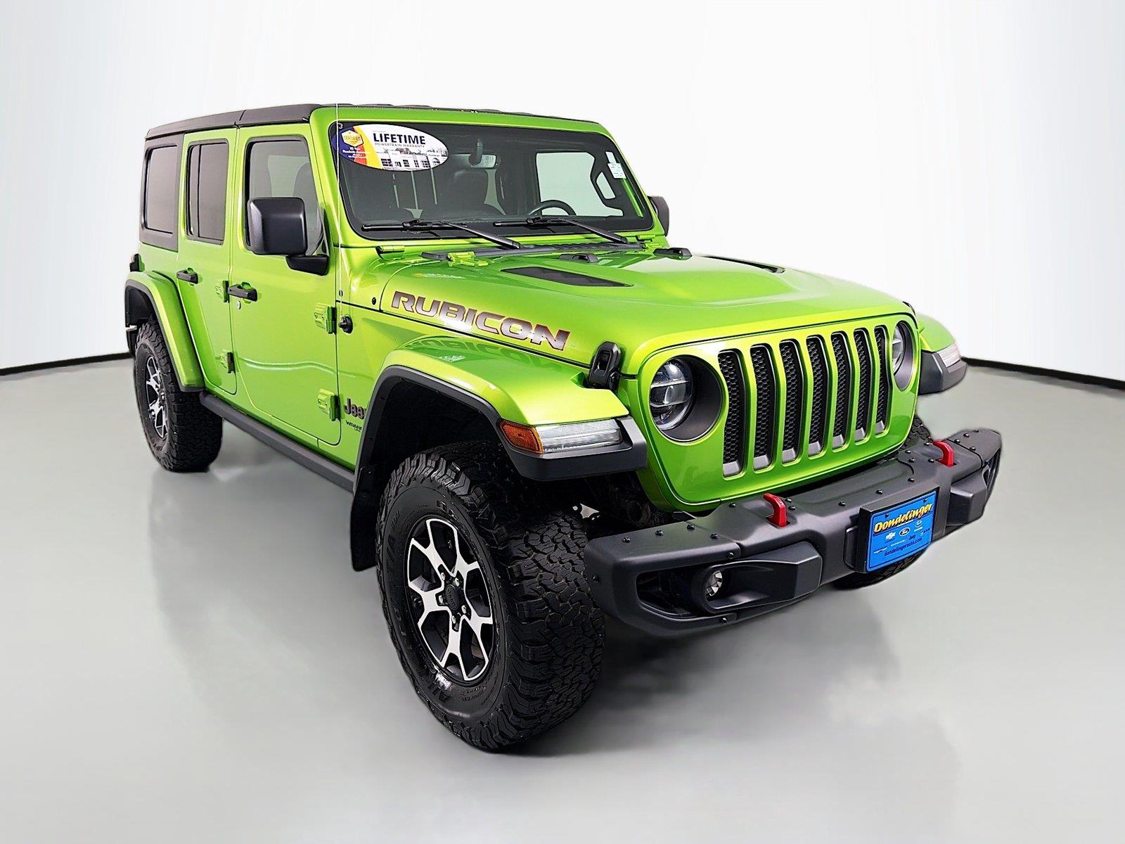 Used 2020 Jeep Wrangler Unlimited Rubicon with VIN 1C4HJXFN3LW126205 for sale in Cohasset, Minnesota
