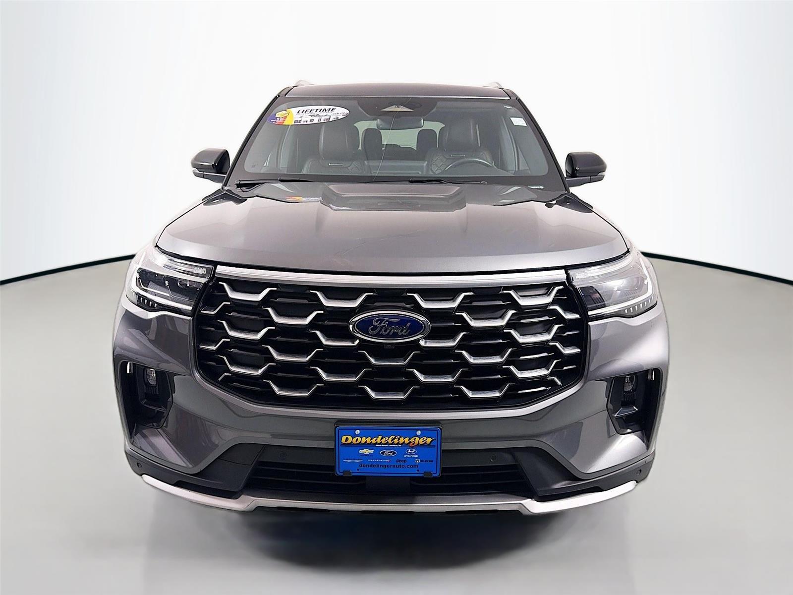 Used 2025 Ford Explorer Platinum with VIN 1FMUK8HHXSGB67122 for sale in Cohasset, Minnesota
