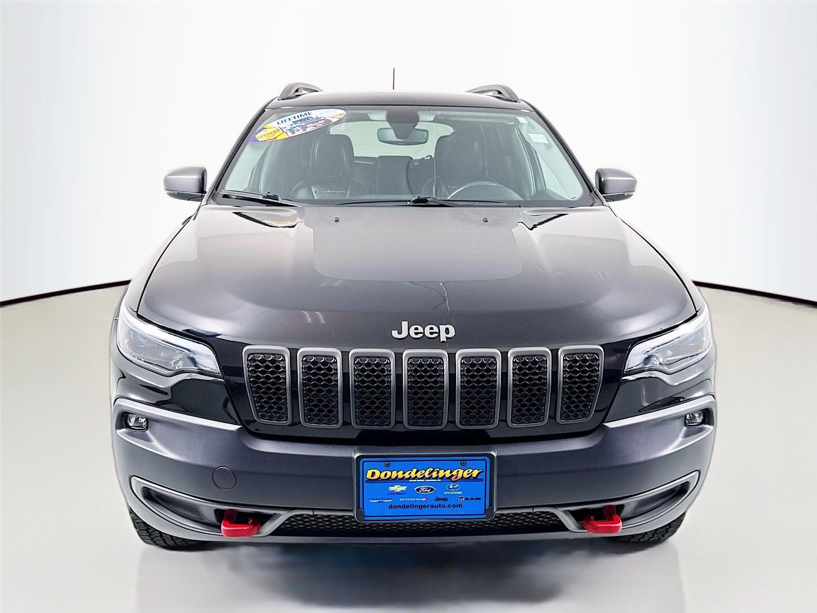Used 2020 Jeep Cherokee Trailhawk with VIN 1C4PJMBN2LD616081 for sale in Cohasset, Minnesota
