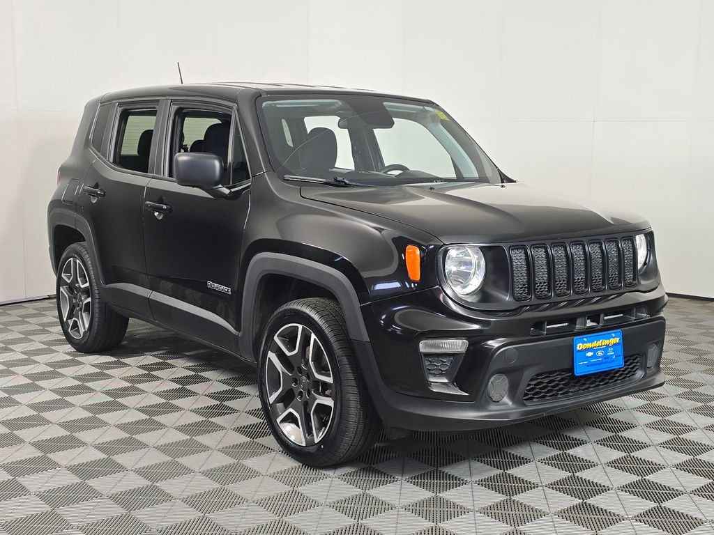 Used 2020 Jeep Renegade Jeepster with VIN ZACNJBAB5LPL86523 for sale in Baxter, Minnesota