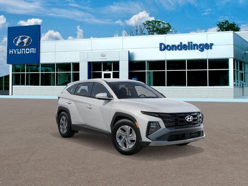 New 2026 Hyundai Tucson Hybrid Blue SUV