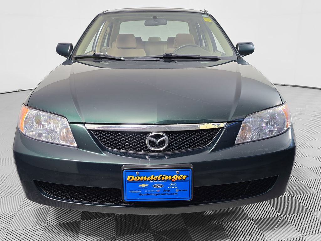 Used 2002 Mazda Protege DX with VIN JM1BJ225721578135 for sale in Baxter, Minnesota