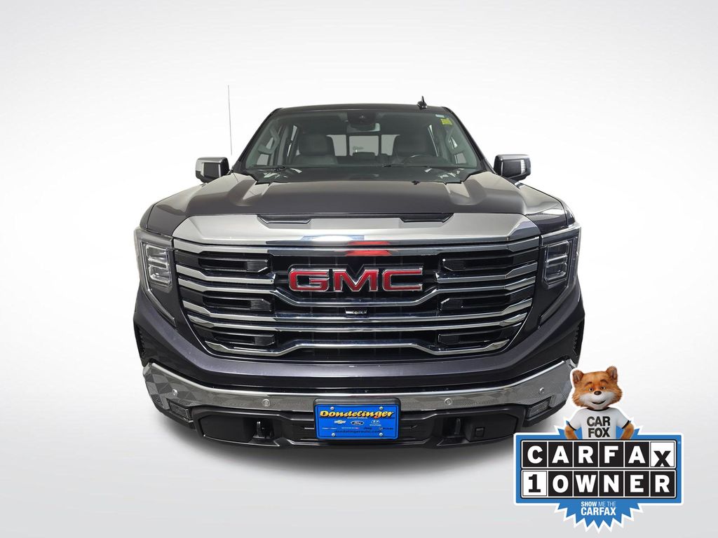 Used 2022 GMC Sierra 1500 SLT with VIN 3GTUUDEDXNG565397 for sale in Baxter, Minnesota