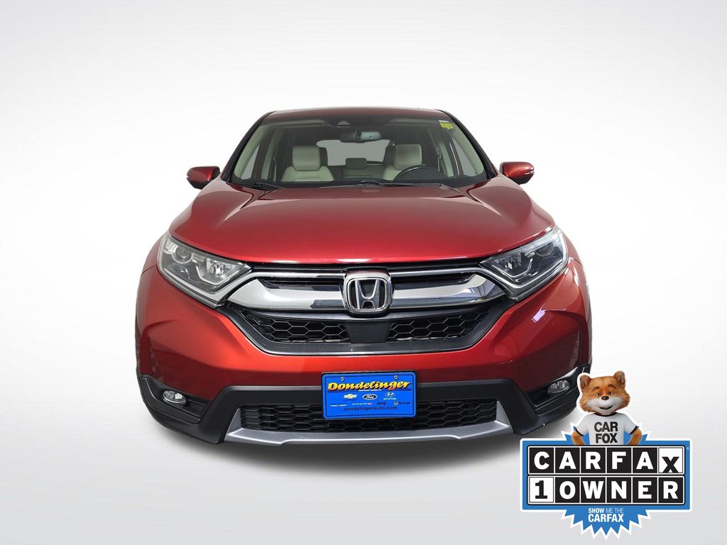Used 2018 Honda CR-V EX-L with VIN 5J6RW2H83JL001858 for sale in Baxter, Minnesota