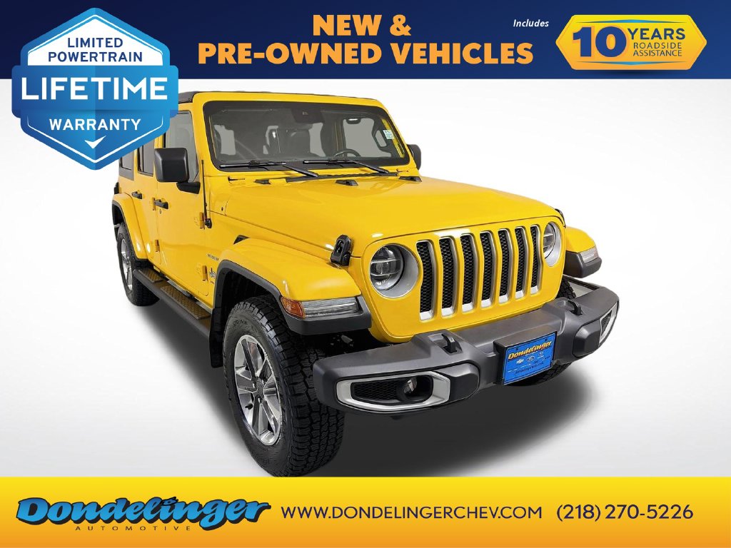 Used 2021 Jeep Wrangler Unlimited Sahara SUV