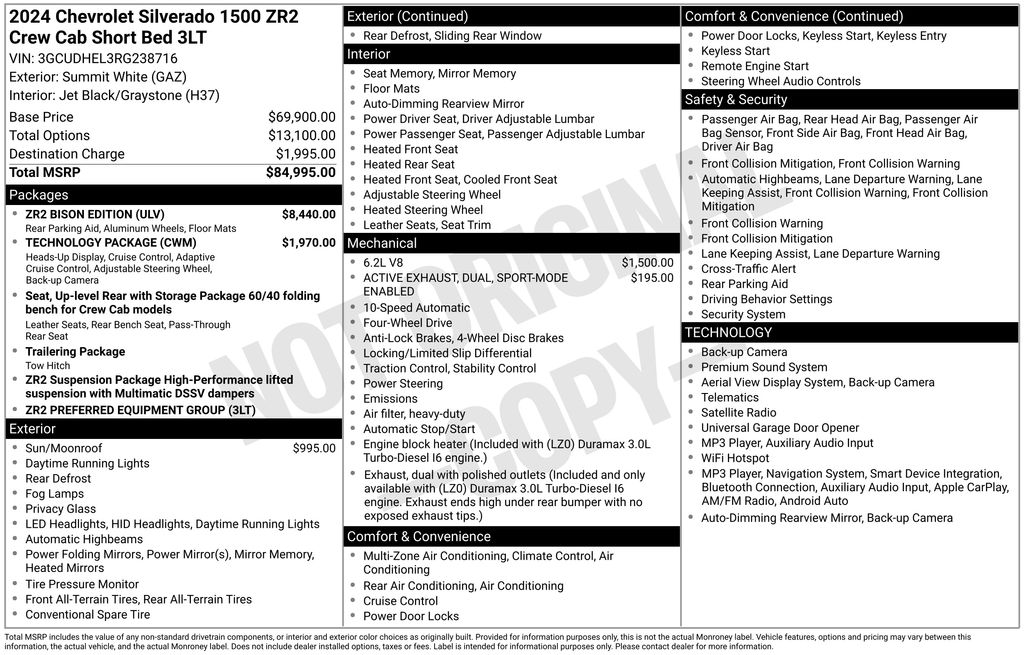 2024 Chevrolet Silverado 1500 ZR2 - Photo 38