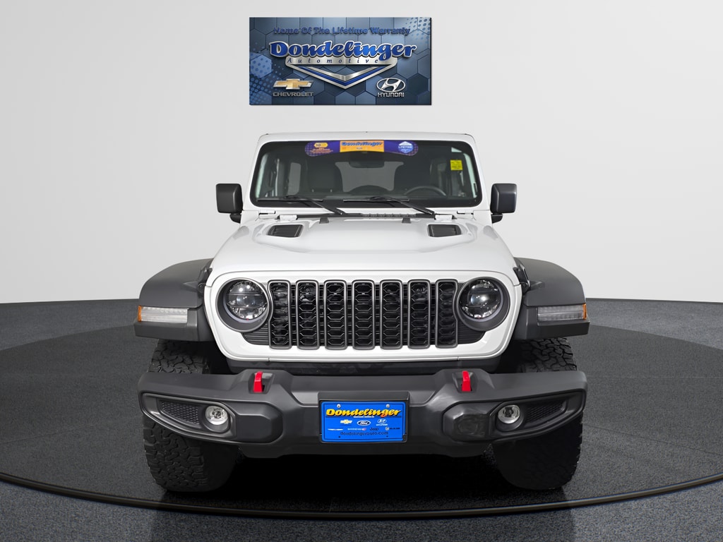 Used 2025 Jeep Wrangler 4-Door Rubicon with VIN 1C4PJXFN3SW573658 for sale in Baxter, Minnesota