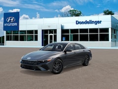 2026 Hyundai Elantra Hybrid Blue Sedan