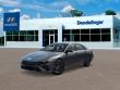 New 2026 Hyundai Elantra Hybrid Blue Sedan