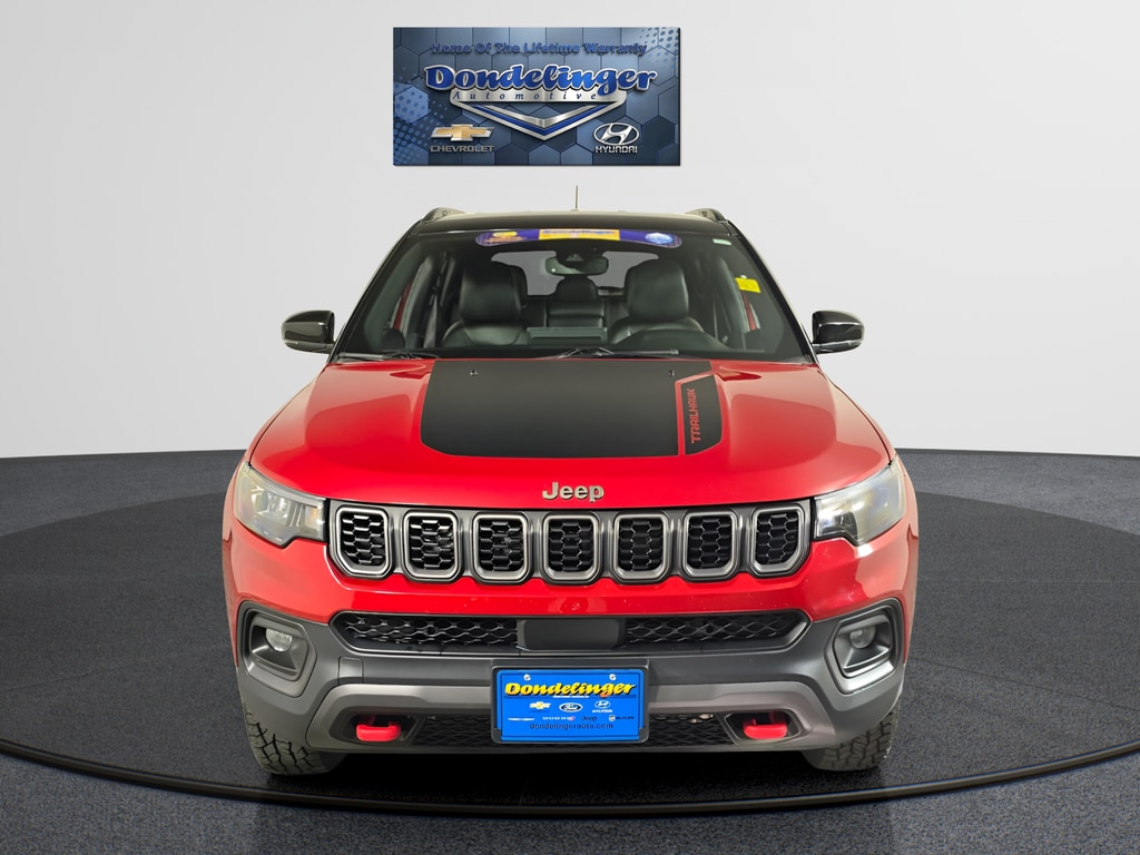 Used 2025 Jeep Compass Trailhawk with VIN 3C4NJDDN2ST557711 for sale in Baxter, Minnesota