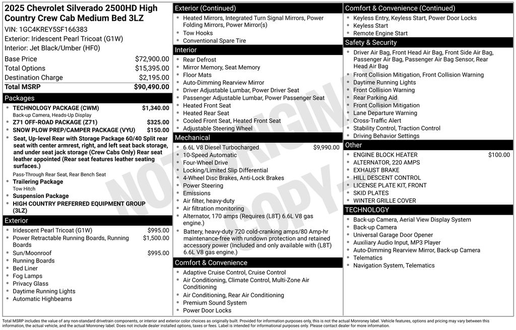 2025 Chevrolet Silverado 2500HD High Country - Photo 37