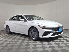 2026 Hyundai Elantra Hybrid Blue Sedan