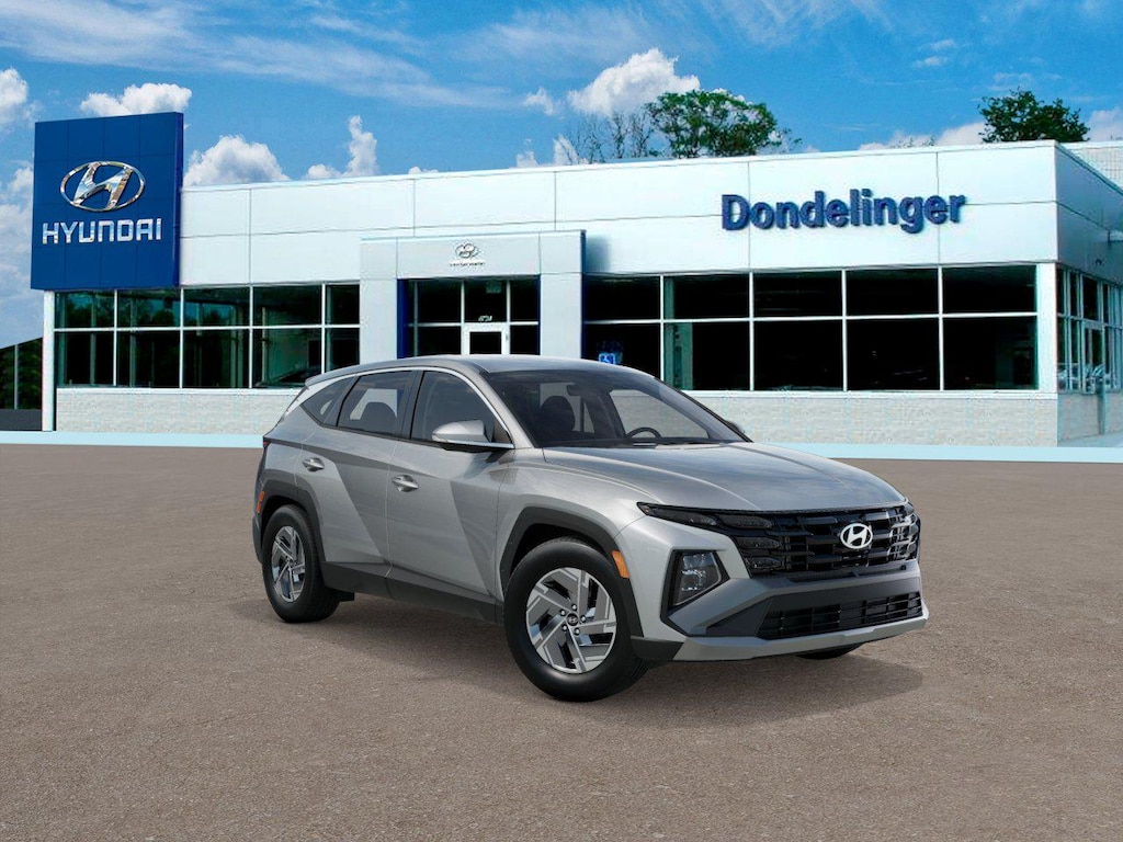 New 2026 Hyundai Tucson Hybrid Blue SUV