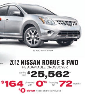 2012 Nissan Rogue in Ontario