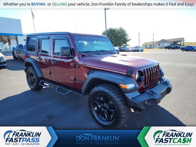 Used 2021 Jeep Wrangler For Sale at Don Franklin Glasgow Nissan | VIN:  1C4HJXDN2MW820047
