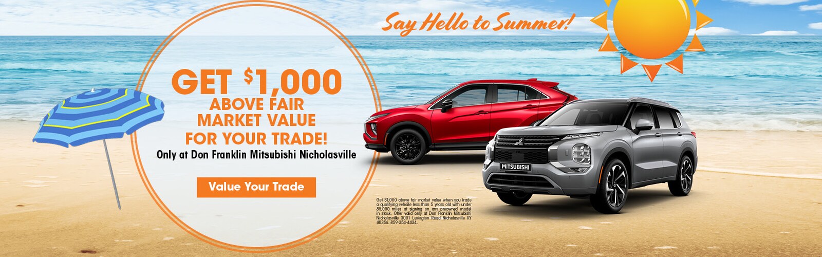 New Mitsubishi and Used Car Dealer Serving Nicholasville Don Franklin