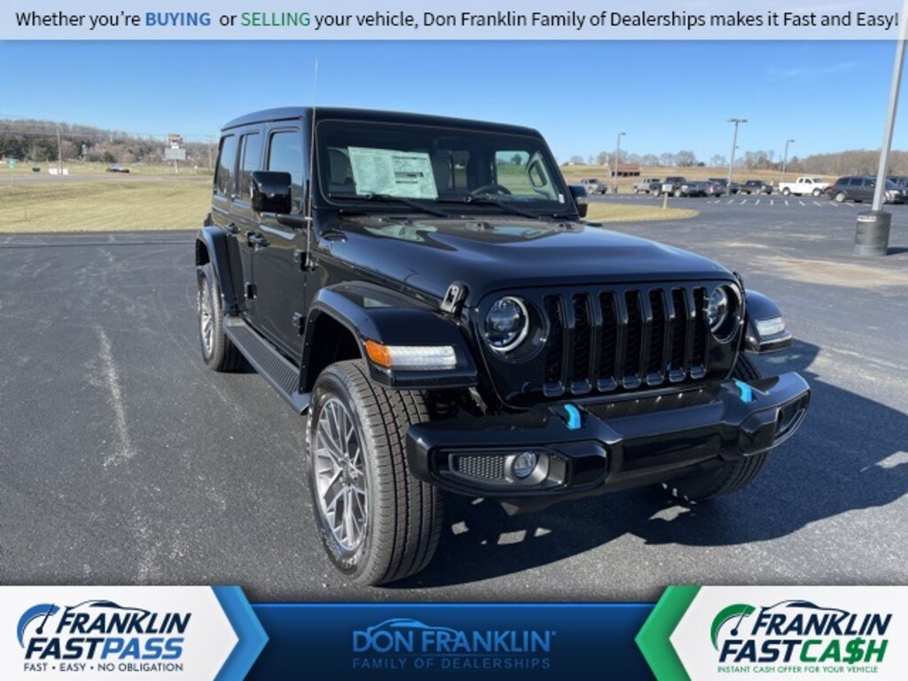 New 2023 Jeep Wrangler 4xe WRANGLER HIGH ALTITUDE 4xe For Sale | Monticello  KY .