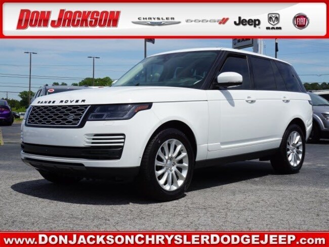 Used 2018 Land Rover Range Rover For Sale At Don Jackson Commercial