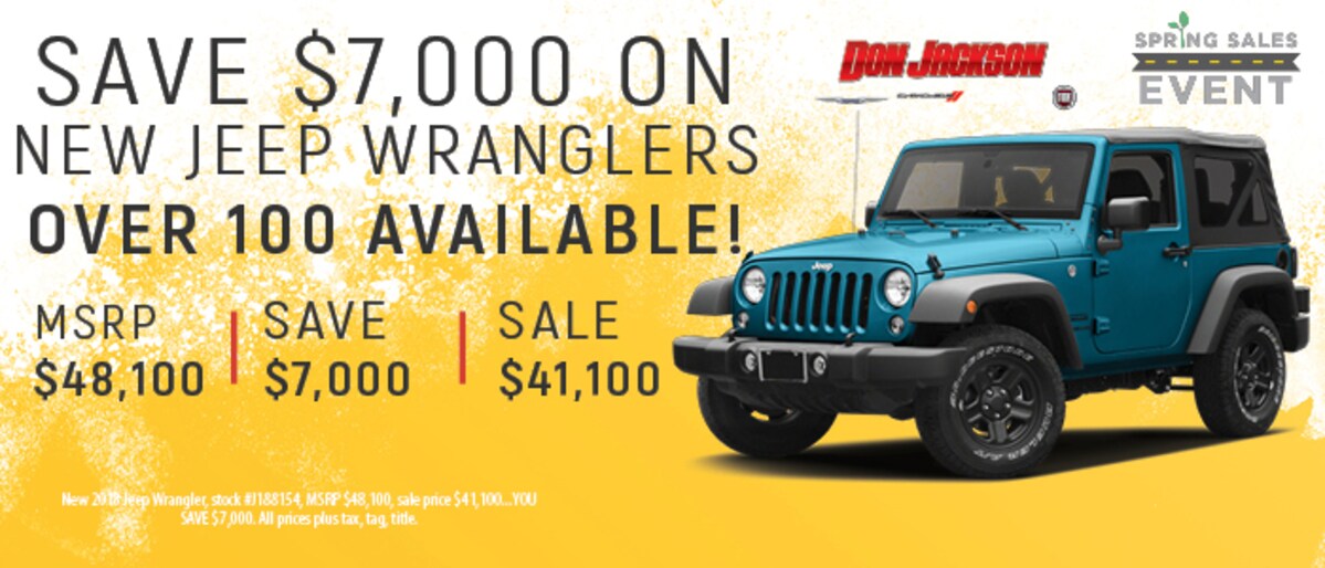 Don Jackson Chrysler Dodge Jeep Ram in Union City, GA New Chrysler