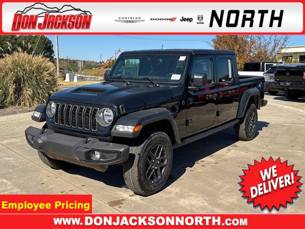 New 2025 Jeep Gladiator SPORT S 4X4 Pickup