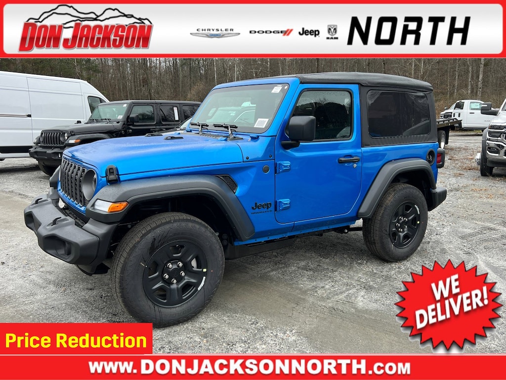 New 2026 Jeep Wrangler 2-DOOR SPORT Sport Utility