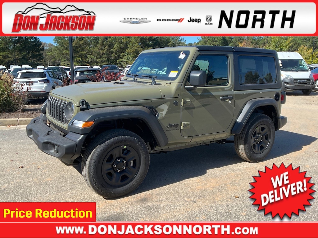 New 2026 Jeep Wrangler 2-DOOR SPORT Sport Utility