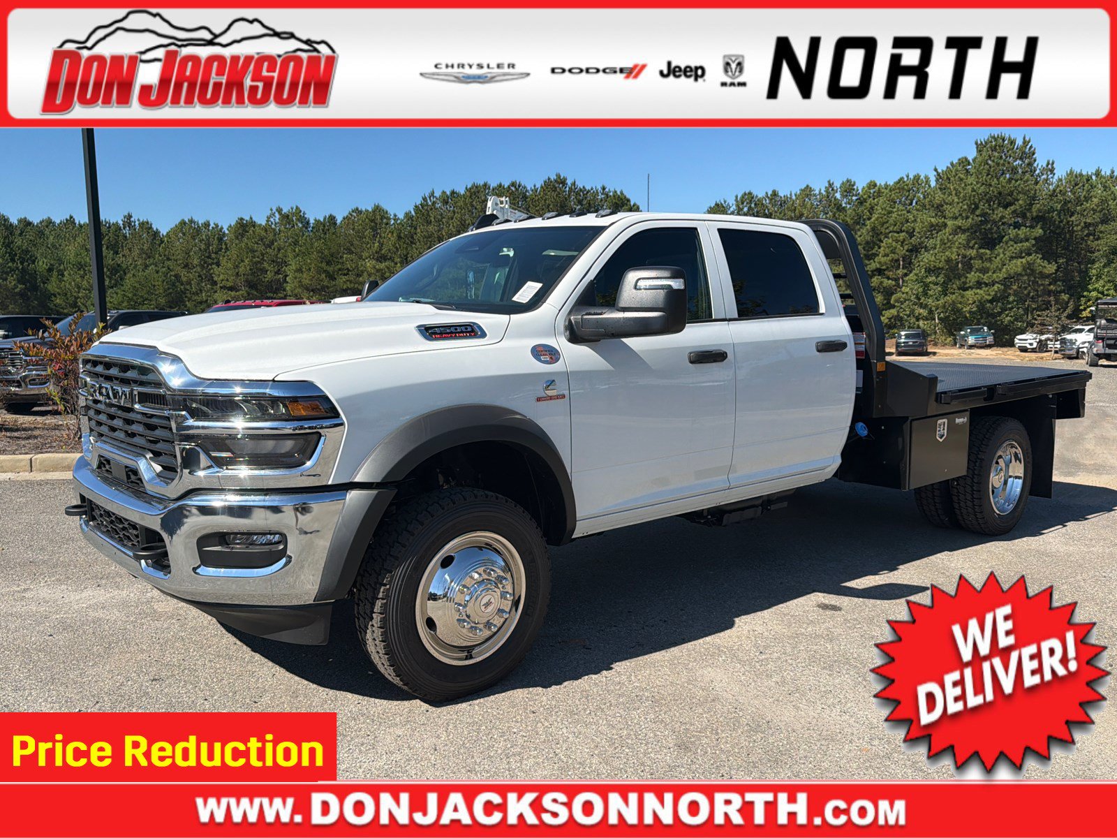 2026 Ram 4500 Chassis Cab TRADESMAN  CREW  4X4 60' CA Pickup