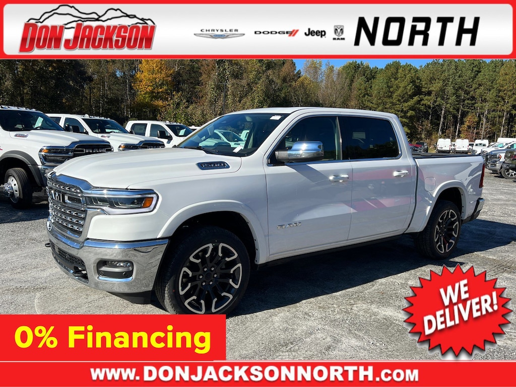 New 2026 Ram 1500 LIMITED LONGHORN CREW CAB 4X4 5'7 BOX Pickup