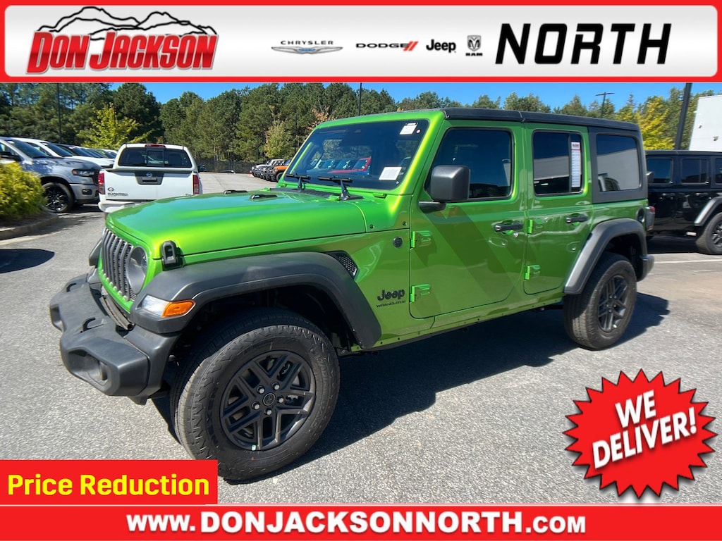 New 2026 Jeep Wrangler 4-DOOR SPORT S Sport Utility