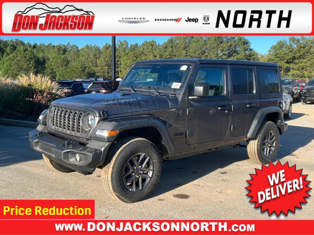 New 2026 Jeep Wrangler 4-DOOR SPORT S Sport Utility
