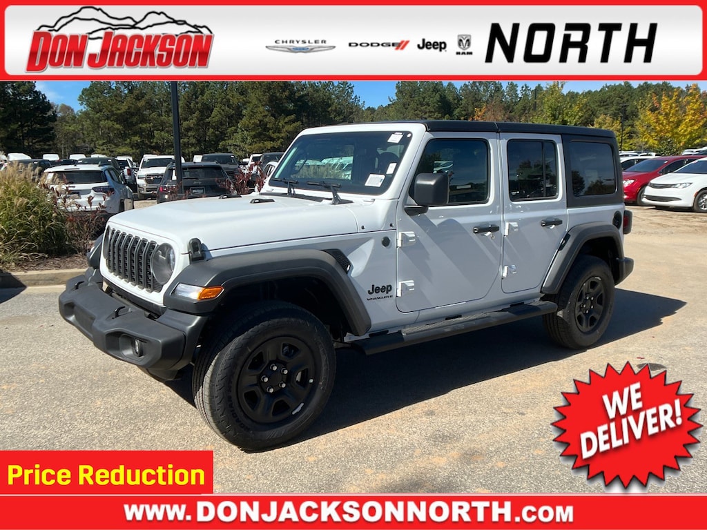 New 2026 Jeep Wrangler 4-DOOR SPORT Sport Utility