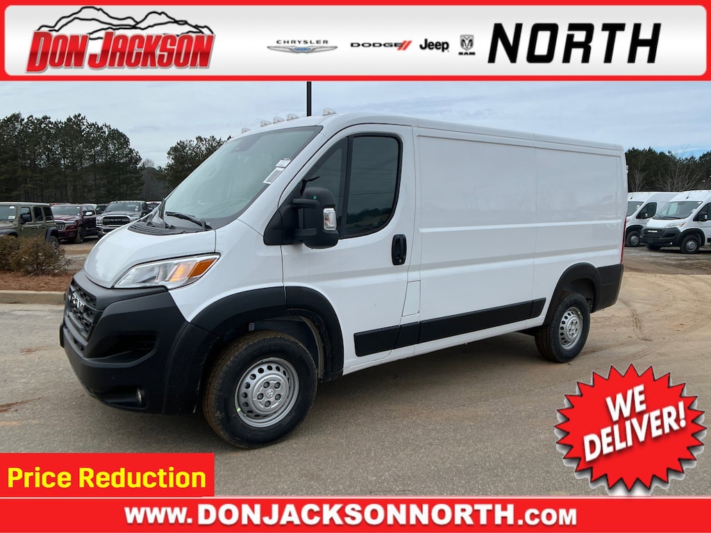 New 2025 Ram Promaster Cargo Van PROMASTER 2500 TRADESMAN CARGO VAN LOW ROOF 136' W Cargo Van