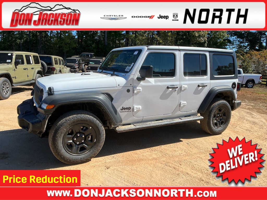 New 2026 Jeep Wrangler 4-DOOR SPORT Sport Utility