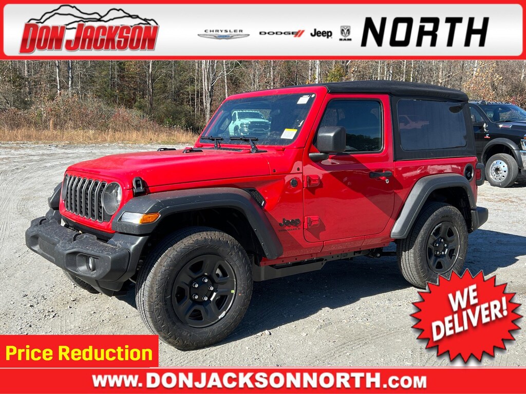 New 2026 Jeep Wrangler 2-DOOR SPORT Sport Utility
