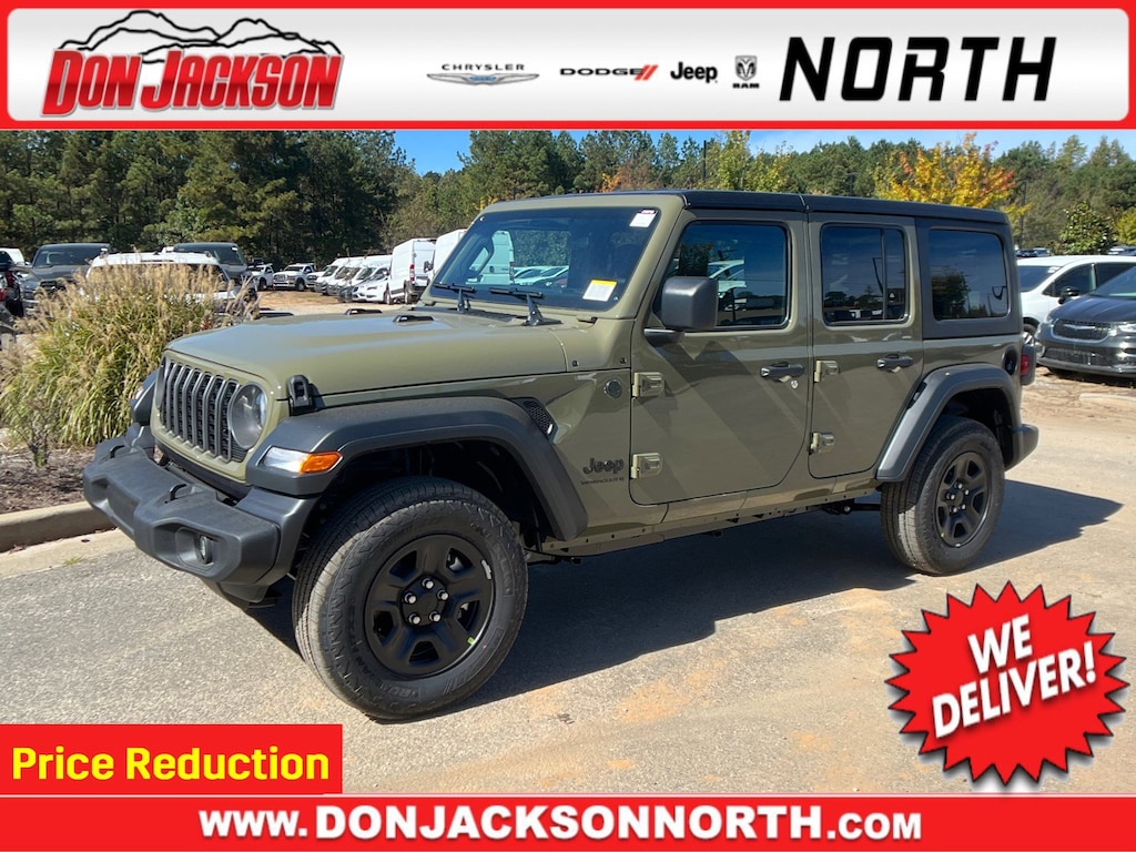 New 2026 Jeep Wrangler 4-DOOR SPORT Sport Utility