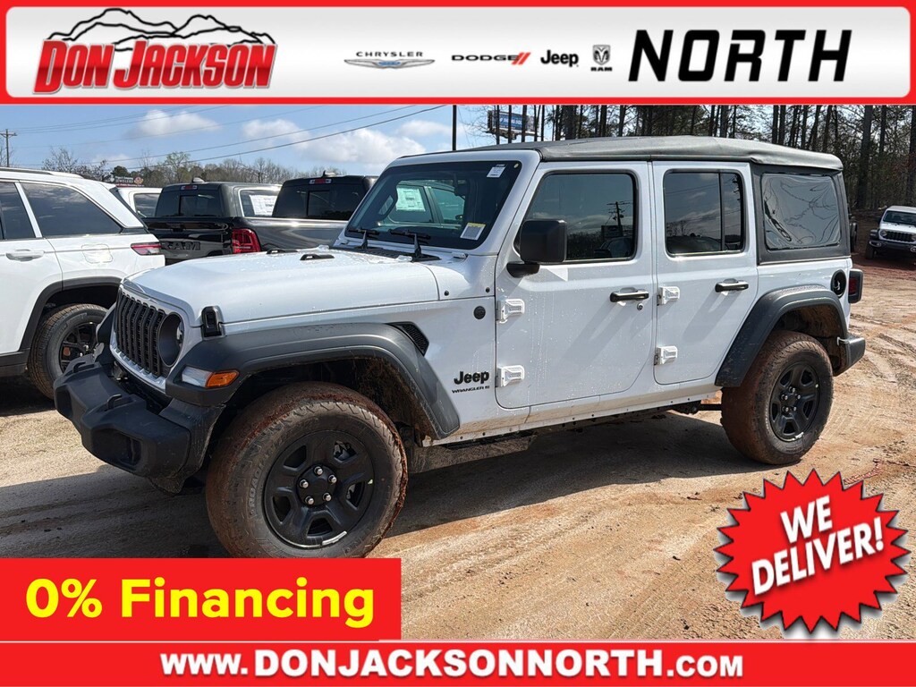 New 2026 Jeep Wrangler 4-DOOR SPORT Sport Utility