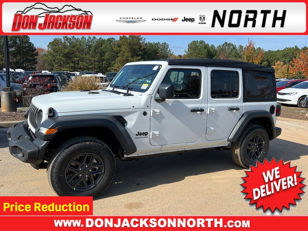 New 2026 Jeep Wrangler 4-DOOR SPORT S Sport Utility
