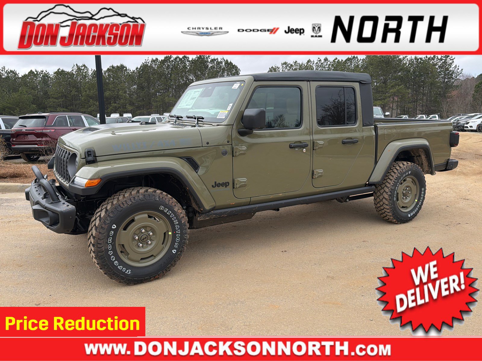 2026 Jeep Gladiator WILLYS '41 4X4 Pickup