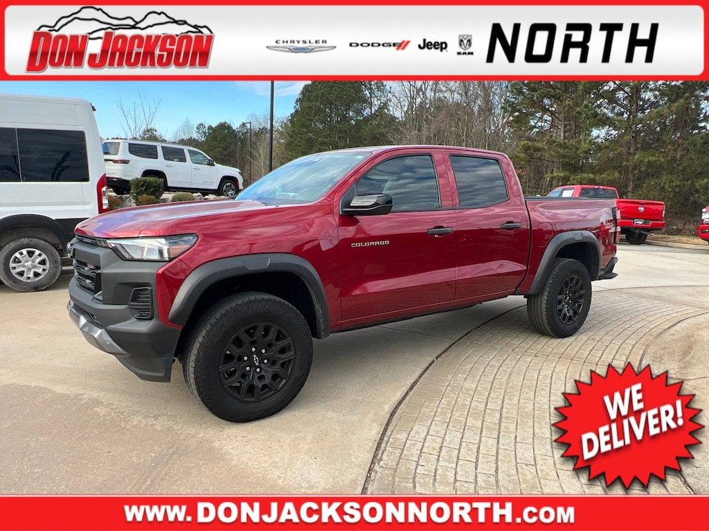 Used 2024 Chevrolet Colorado Trail Boss Truck Crew Cab