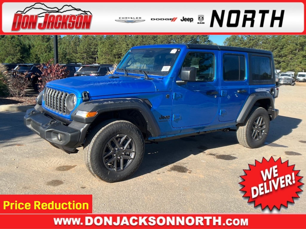 New 2026 Jeep Wrangler 4-DOOR SPORT S Sport Utility