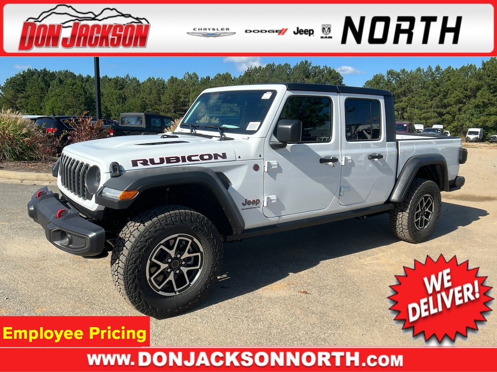 New 2025 Jeep Gladiator RUBICON 4X4 Pickup