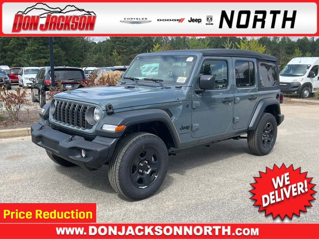 New 2026 Jeep Wrangler 4-DOOR SPORT Sport Utility